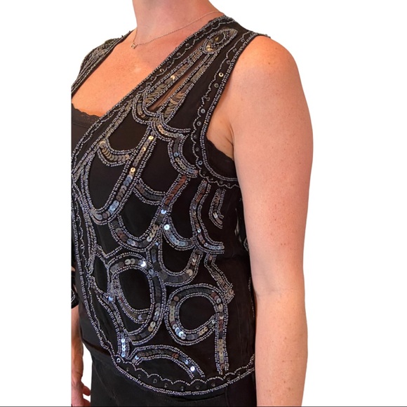 Sheryl Crow Beaded Hero Vests Black - Picture 7 of 12